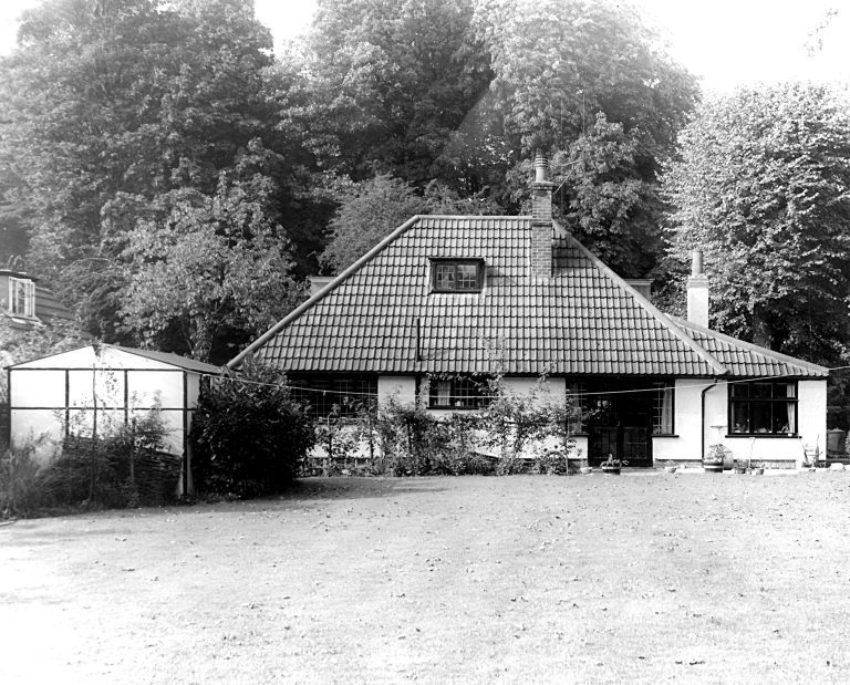 Hall Croft, 2 (now 4), Old Slade Lane (rear)