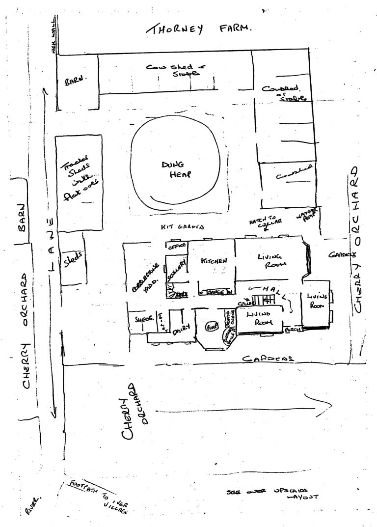 Plan of Thorney Farm